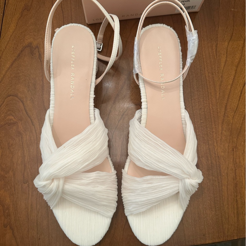 Loeffler Randall Women's Cream Sandals